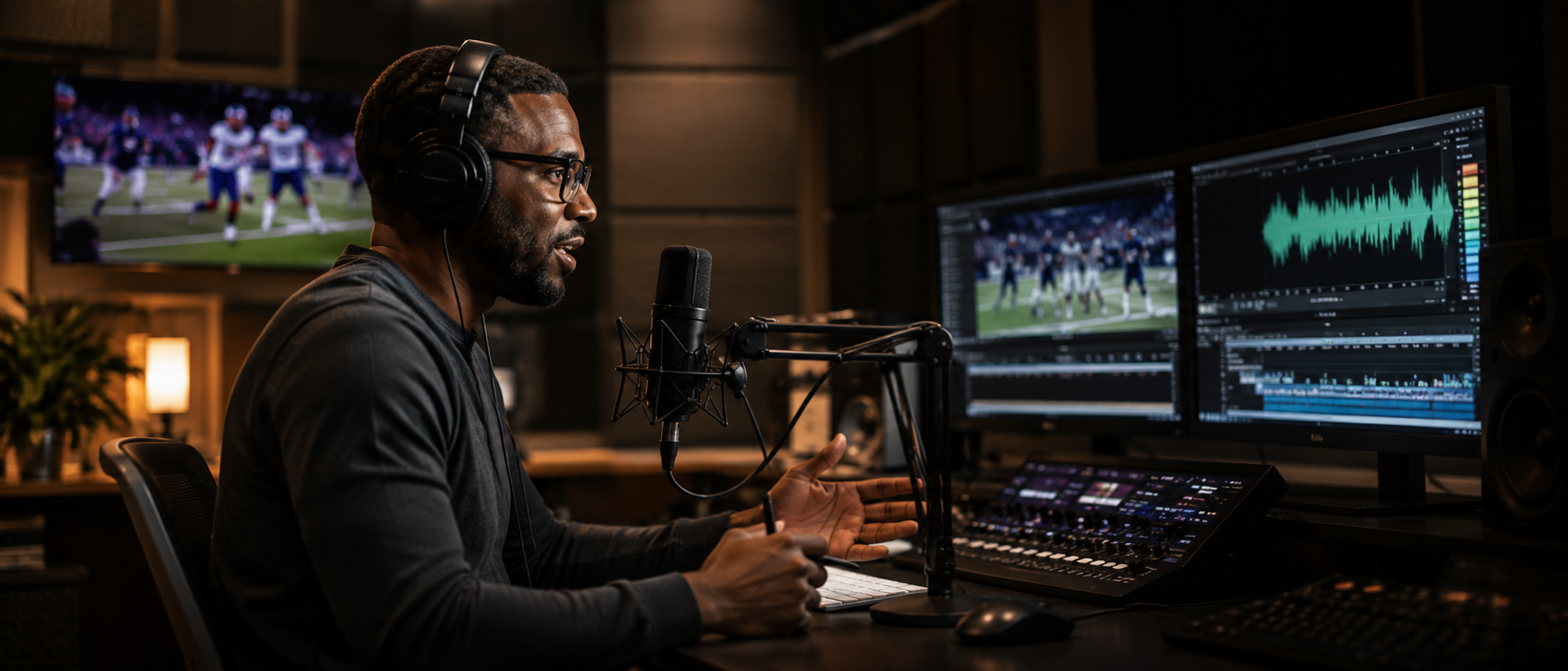 Media platforms podcaster